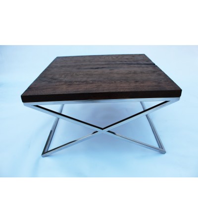 Stolik kawowy Steel&Oak Cross