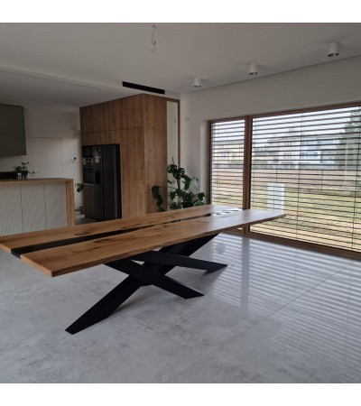 Stół Epoxy X-Cross konferencyjny