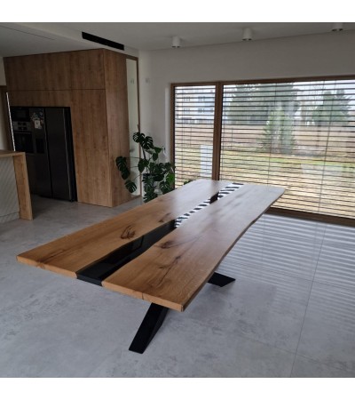 Stół Epoxy X-Cross konferencyjny