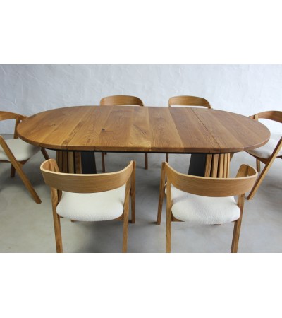 Stół Omnis okrągły z opcją rozkładania