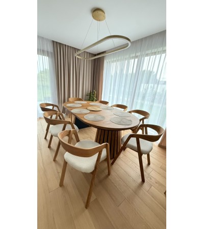 Stół Omnis okrągły z opcją rozkładania