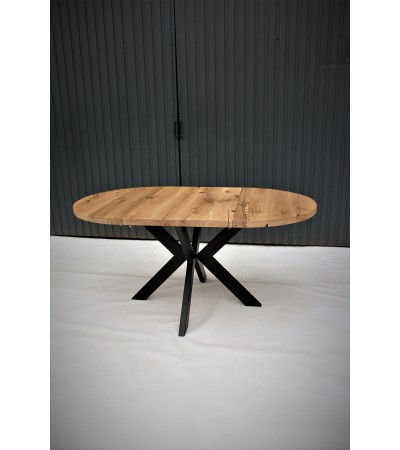 Stół dębowy okrągły Aris