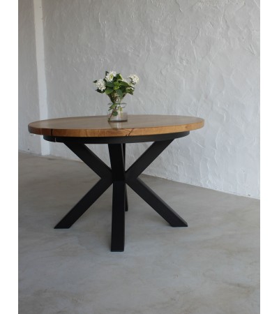 Stół dębowy okrągły Aris